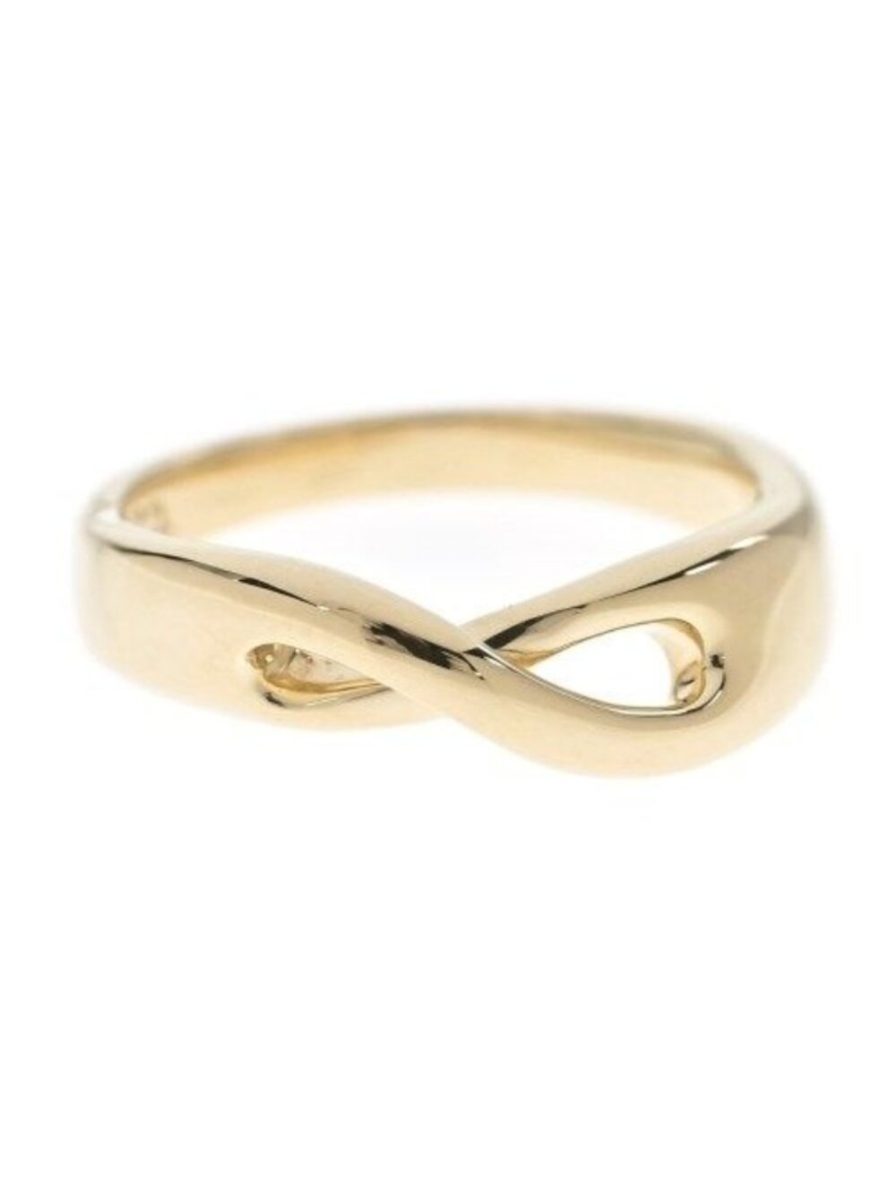 Tiffany & Co Infinity Ring 18k Yellow Gold 750 New